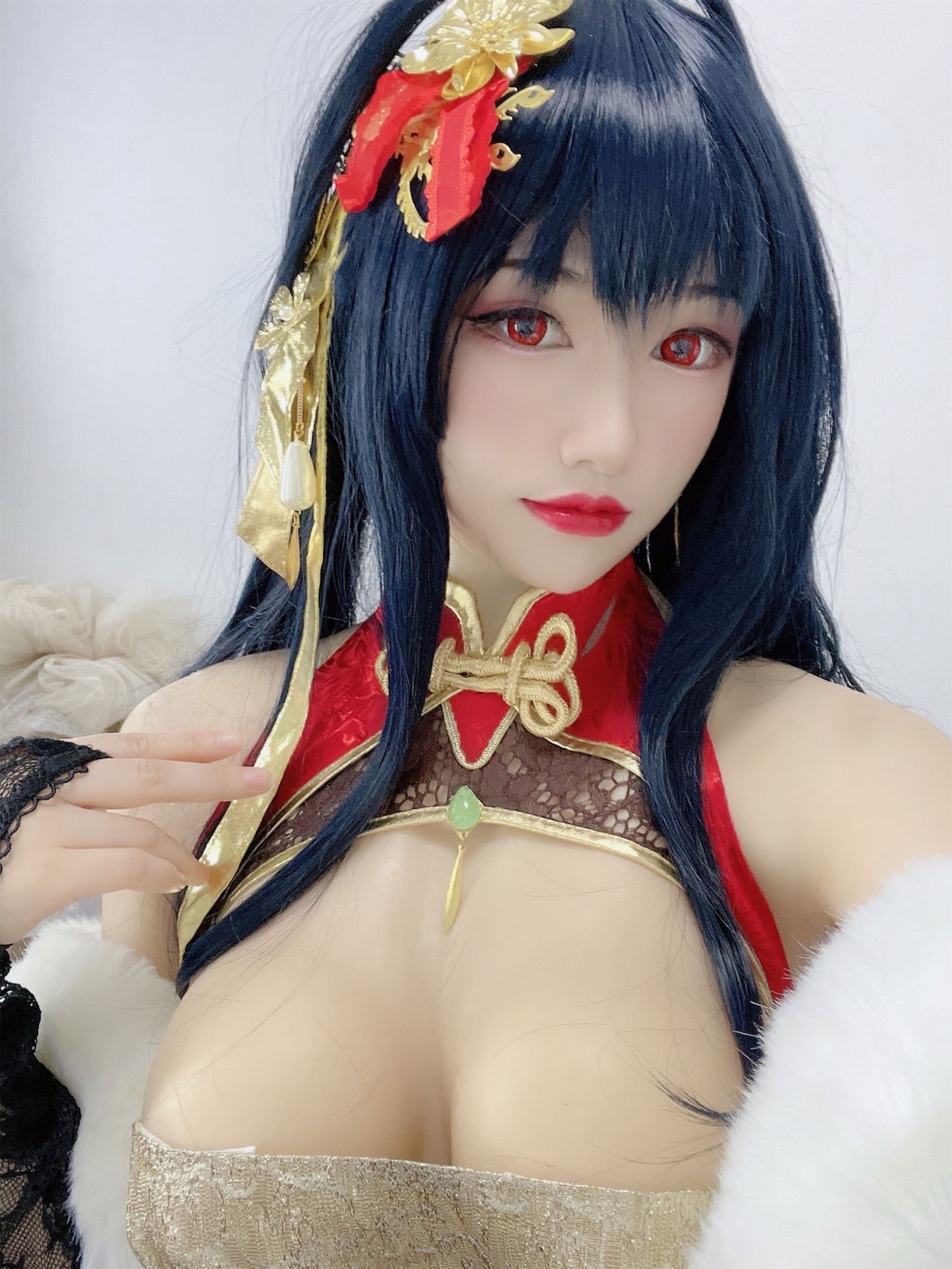Coser衣衣 – 碧蓝航线 大凤旗袍 Cosplay-第5张