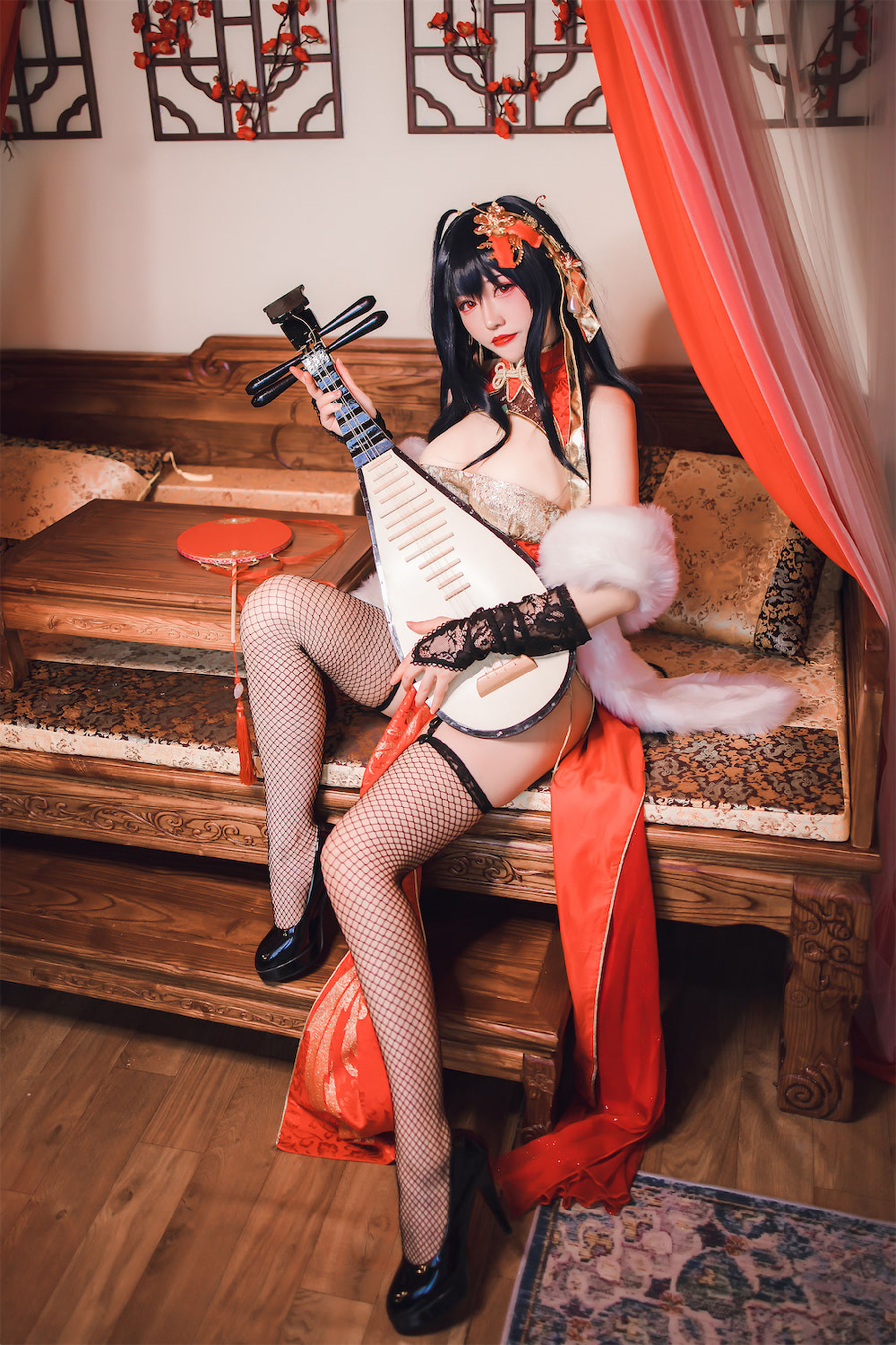 Coser衣衣 – 碧蓝航线 大凤旗袍 Cosplay-第8张
