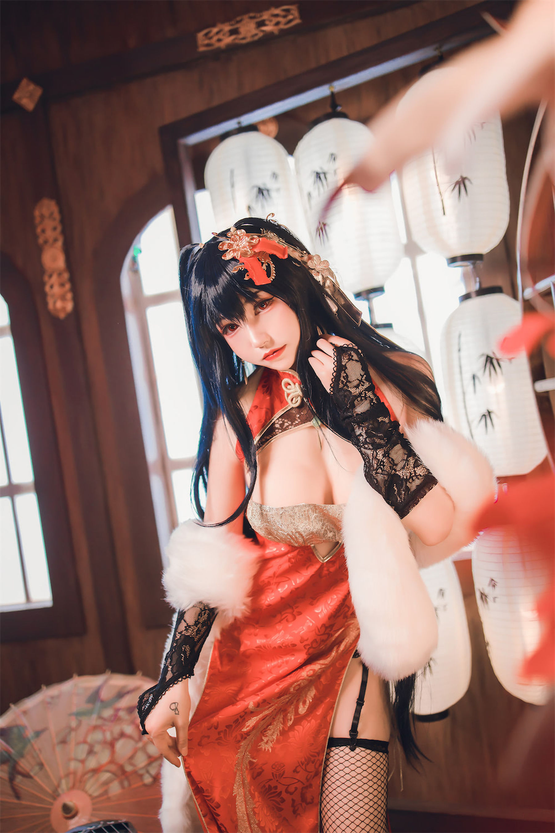 Coser衣衣 – 碧蓝航线 大凤旗袍 Cosplay-第10张
