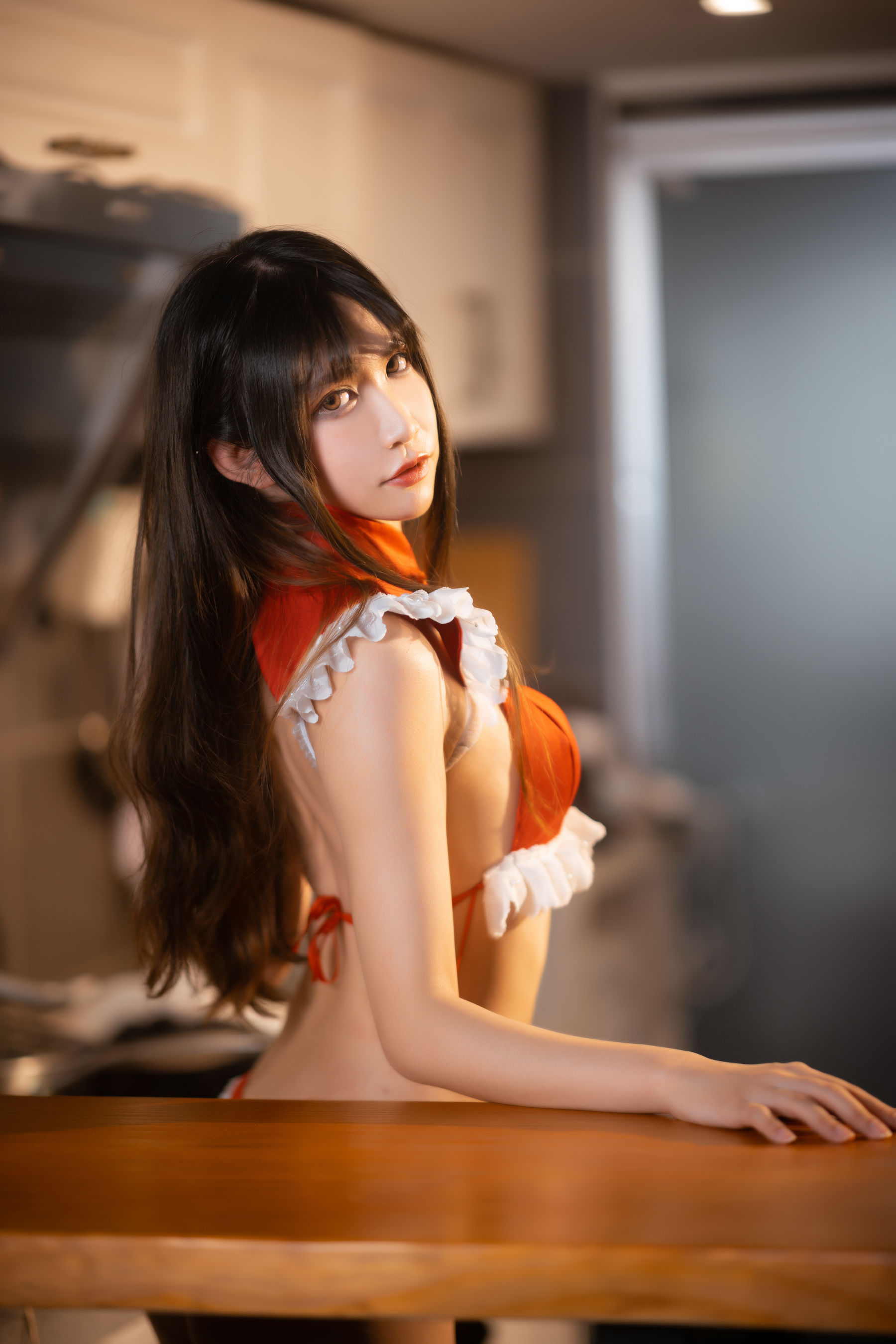 动漫博主阮邑_Fairy – 大象 红色 Cosplay-第4张