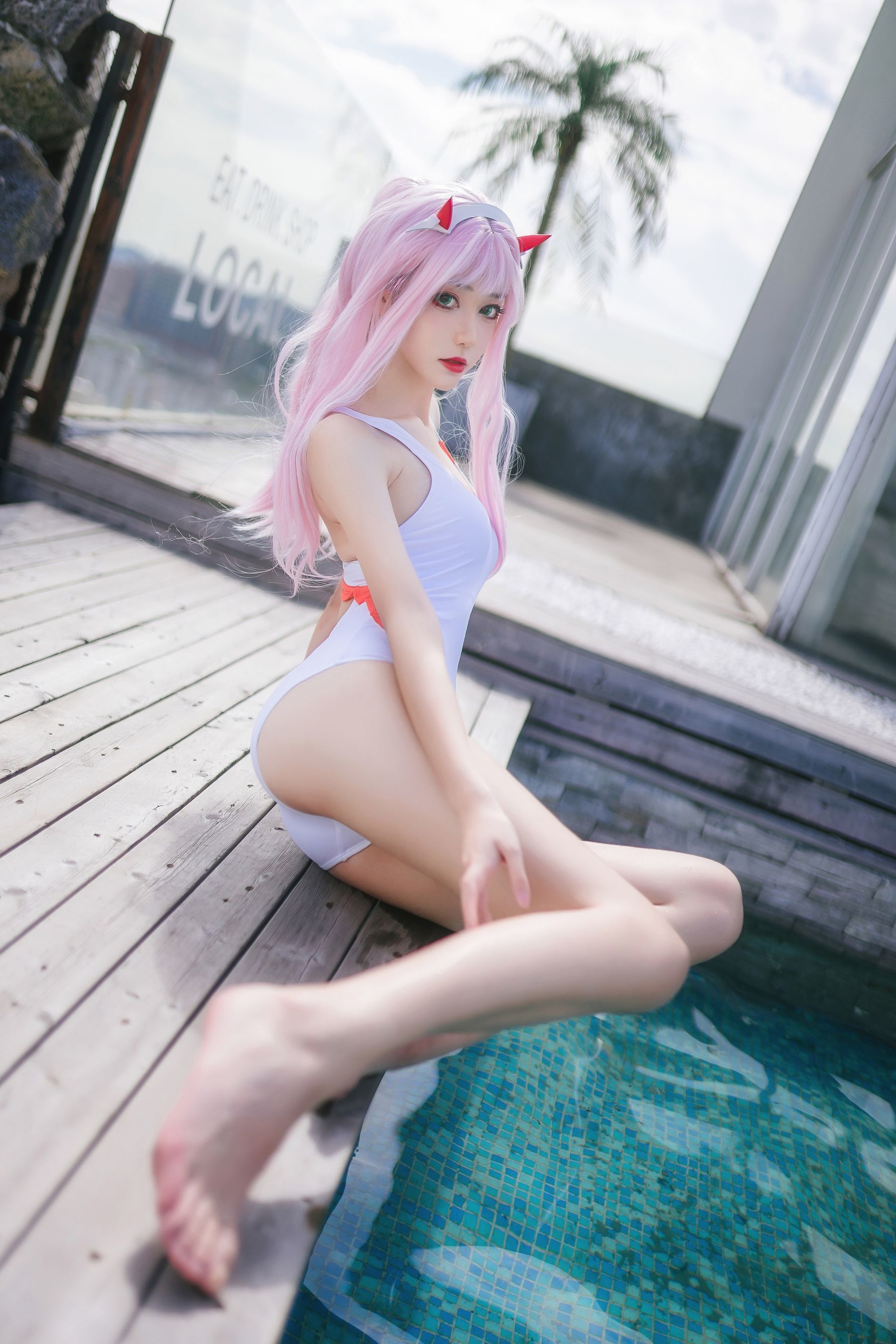 动漫博主南桃Momoko – 连体泳衣 Cosplay-第3张