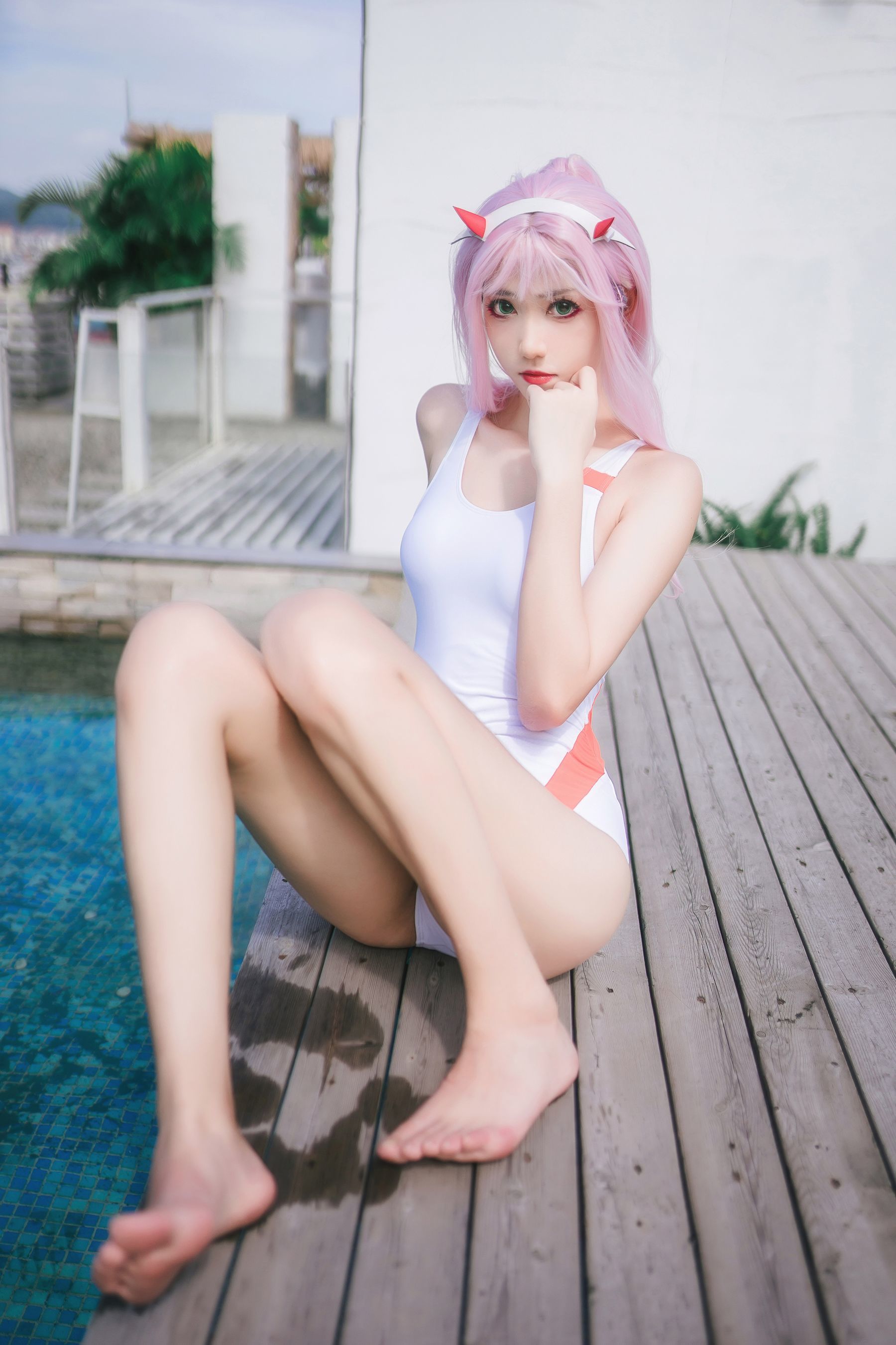 动漫博主南桃Momoko – 连体泳衣 Cosplay-第6张