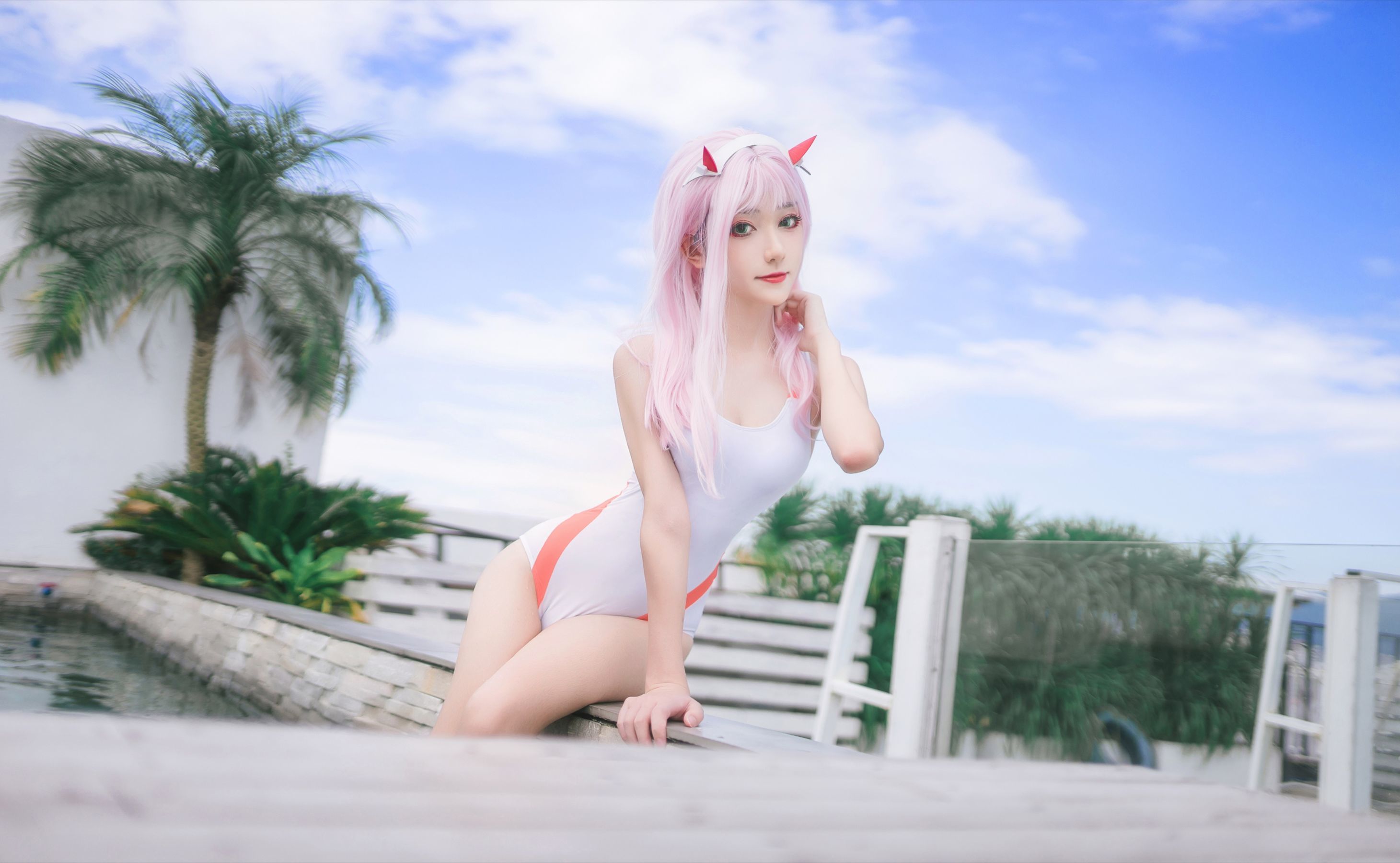 动漫博主南桃Momoko – 连体泳衣 Cosplay-第28张