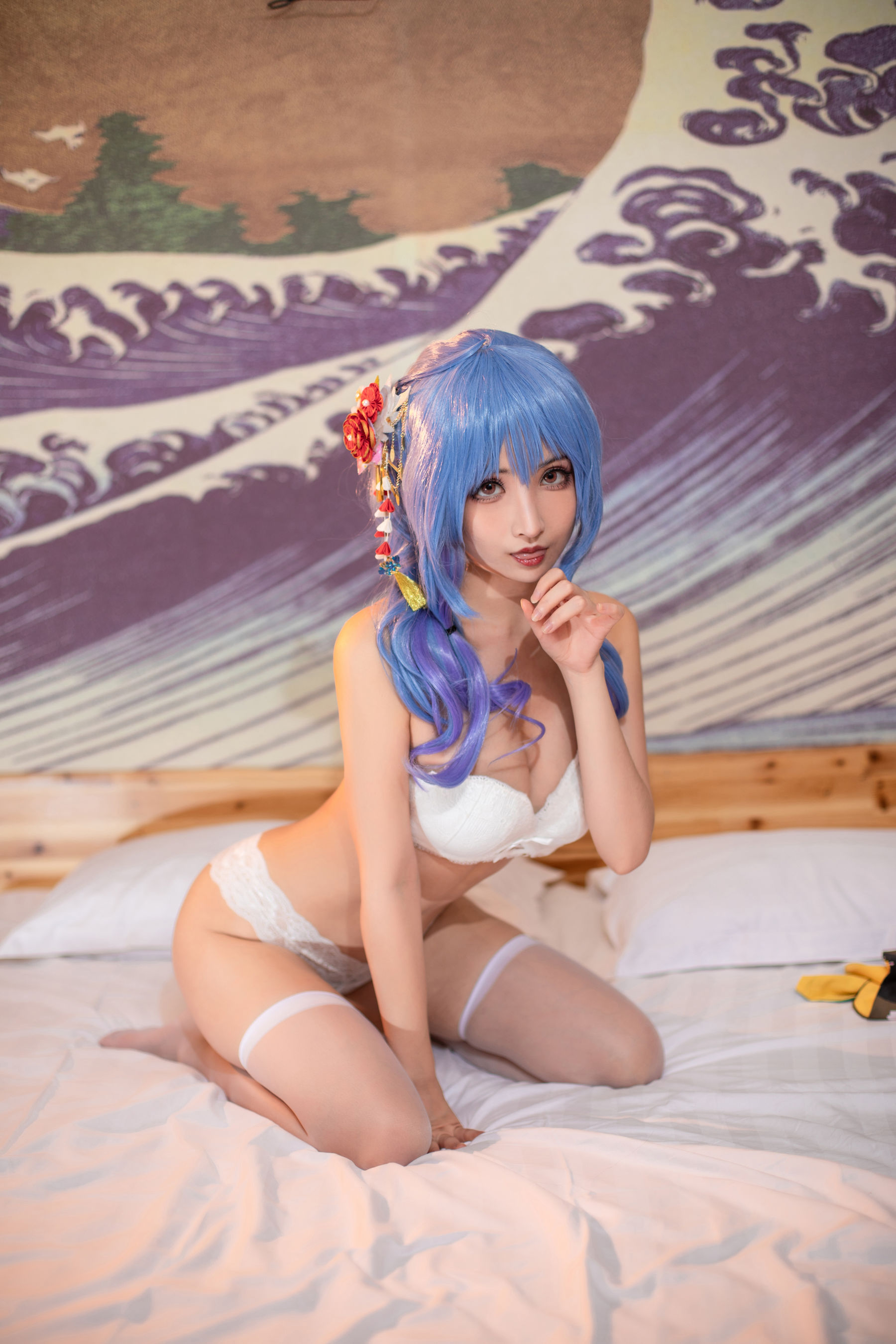 COS福利rioko凉凉子 圣路易斯雪下之饮 Cosplay-第2张